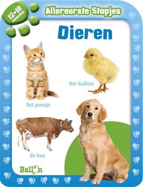 Grote foto dieren 12 18 maanden allereerste stapjes boeken jeugd 13 jaar en ouder