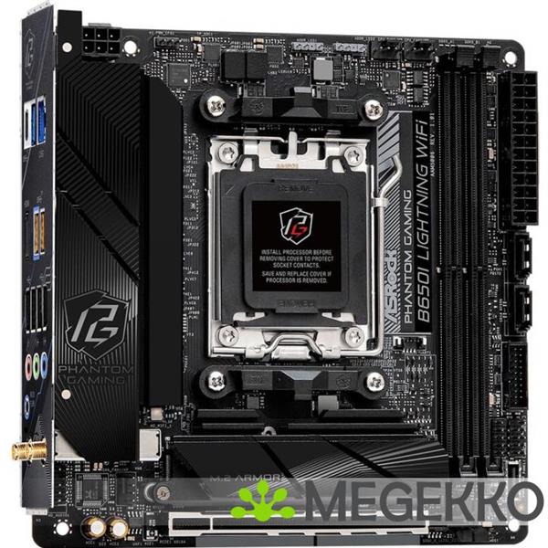 Grote foto asrock b650i lightning wifi computers en software moederborden