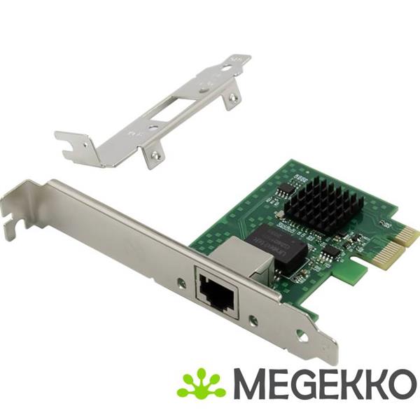 Grote foto levelone gnc 0113 netwerkkaart intern ethernet 2500 mbit s computers en software netwerkkaarten routers en switches