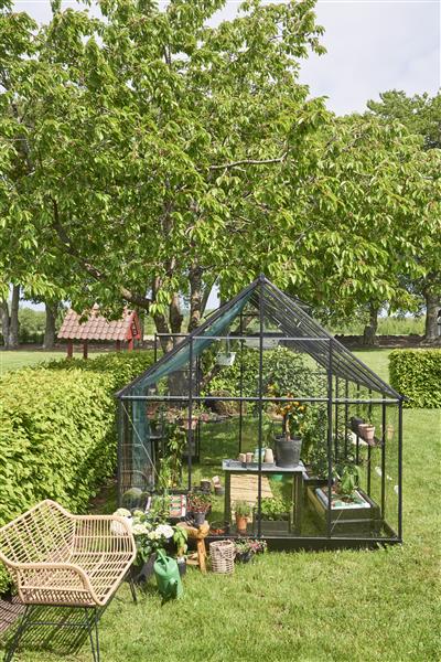 Grote foto nieuw qube 812 zwart gecoat tuin en terras kassen en kweekspullen