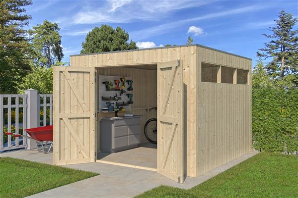Grote foto nieuw goedkoop tuinhuis 8112 qube tuin en terras tuinhuisjes en blokhutten