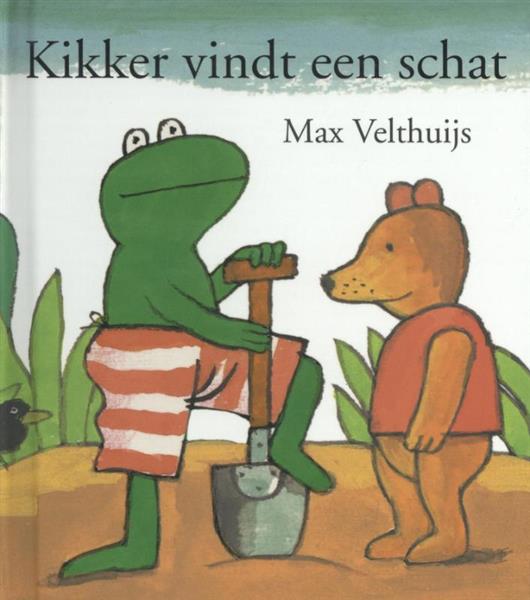 Grote foto kikker vindt een schat boeken overige boeken