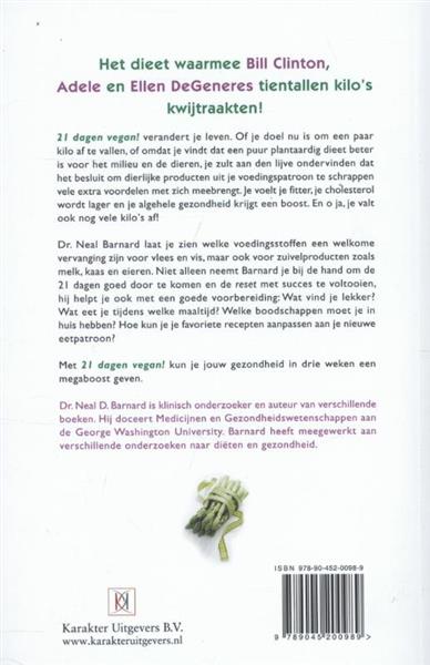 Grote foto 21 dagen vegan boeken kookboeken