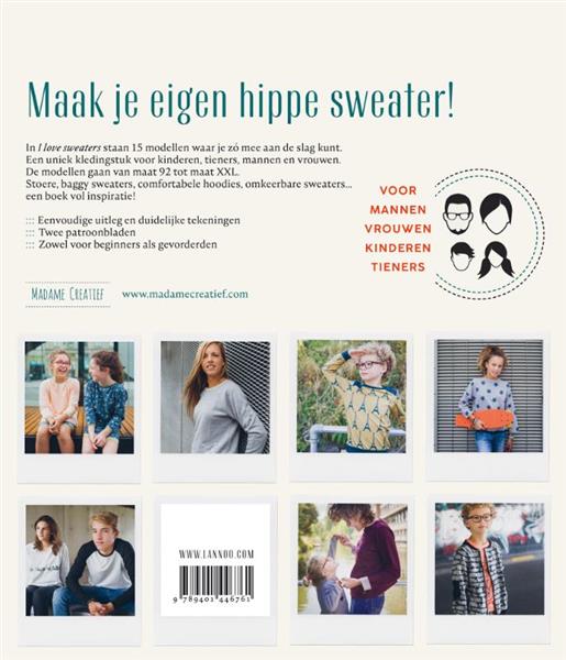 Grote foto i love sweaters boeken hobby en vrije tijd