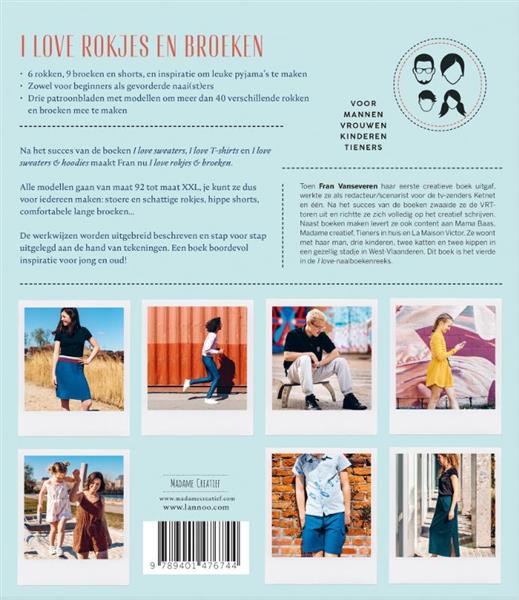 Grote foto i love rokjes broeken boeken hobby en vrije tijd