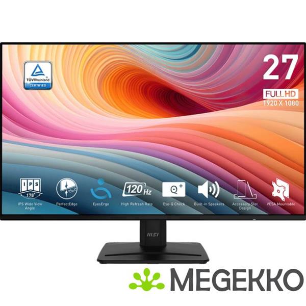 Grote foto msi pro mp271a e2 computer monitor 68 6 cm 27 1920 x 1080 pixels full hd lcd zwart computers en software overige computers en software