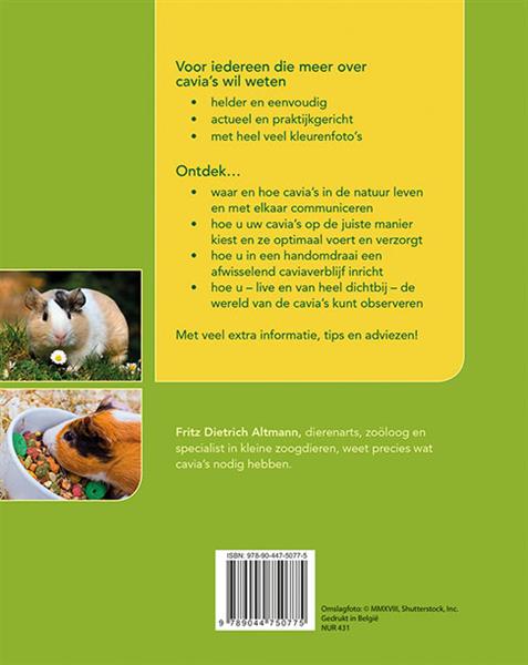 Grote foto cavia houden boeken hobby en vrije tijd