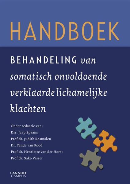 Grote foto handboek behandeling van somatisch onvoldoende verklaarde lichamelijke klachten boeken psychologie
