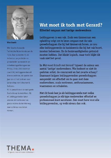 Grote foto wat moet ik toch met gerard boeken overige boeken