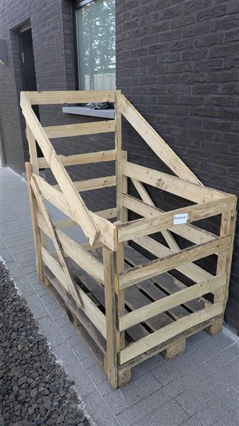 Grote foto houten pallet 2x gratis op te halen regio beringen tuin en terras tuindecoratie
