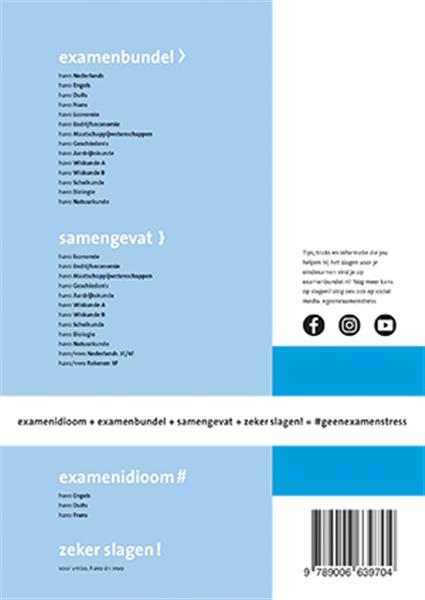 Grote foto examenbundel havo maatschappijwetenschappen 2022 2023 boeken overige boeken