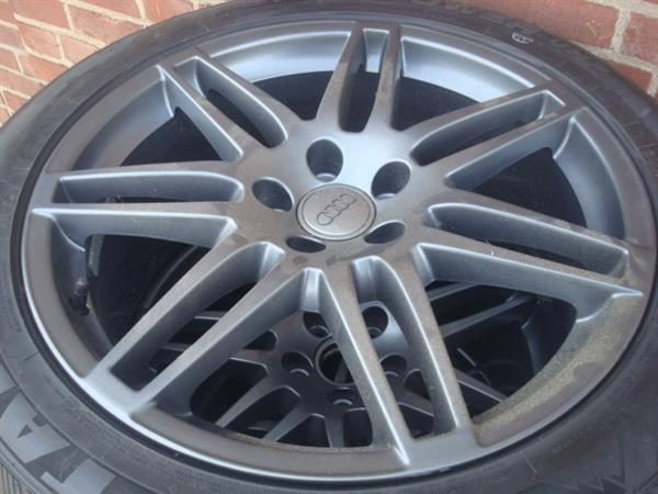 Grote foto 19 originele rs4 antraciet audi tt velgen 5x112 auto onderdelen banden en velgen