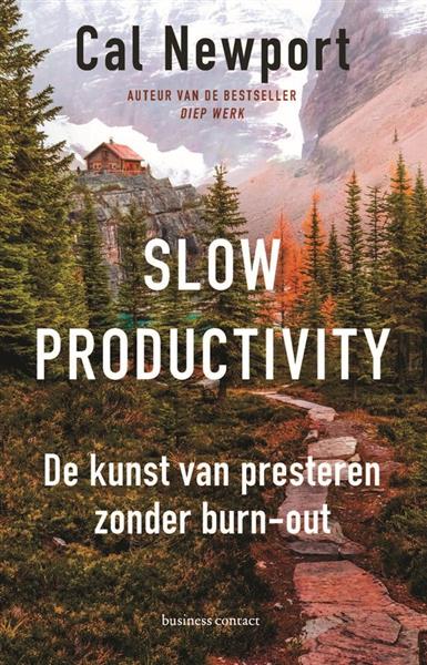 Grote foto slow productivity boeken psychologie