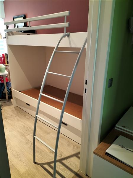 Grote foto hoogslaper wit huis en inrichting stapelbedden en hoogslapers