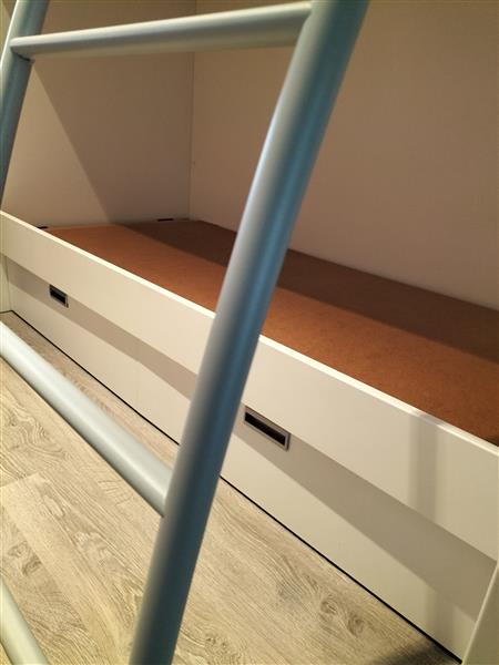 Grote foto hoogslaper wit huis en inrichting stapelbedden en hoogslapers