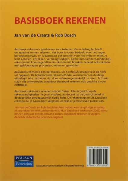 Grote foto basisboek rekenen basisboeken boeken informatica computer