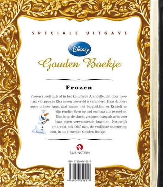 Grote foto frozen gouden boekjes boeken jeugd 13 jaar en ouder