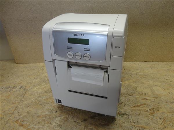 Grote foto toshiba tec b sa4tp barcode label printer 203dpi with peel function computers en software printers