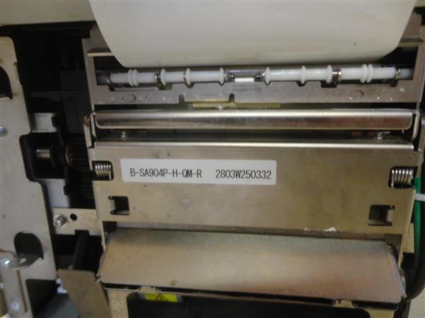 Grote foto toshiba tec b sa4tp barcode label printer 203dpi with peel function computers en software printers