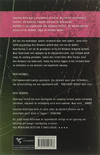 Grote foto razernij alex delaware 19 boeken thrillers