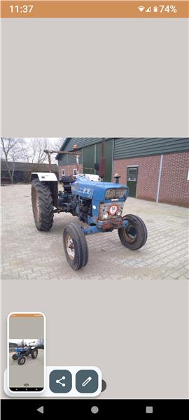 Grote foto ford 4000 agrarisch landbouw