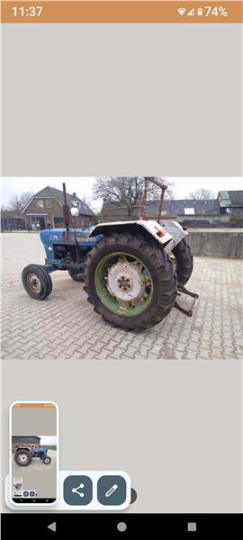 Grote foto ford 4000 agrarisch landbouw