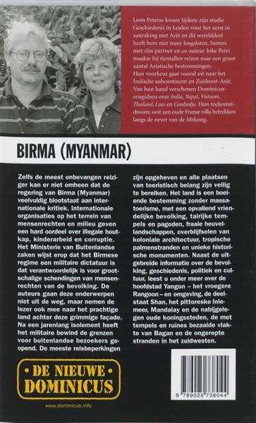 Grote foto birma myanmar dominicus landengids boeken overige boeken