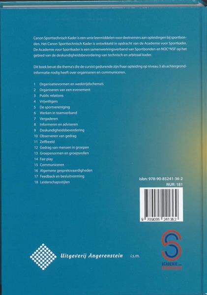 Grote foto organiseren communiceren niveau 3 canon sporttechnisch kader boeken overige boeken