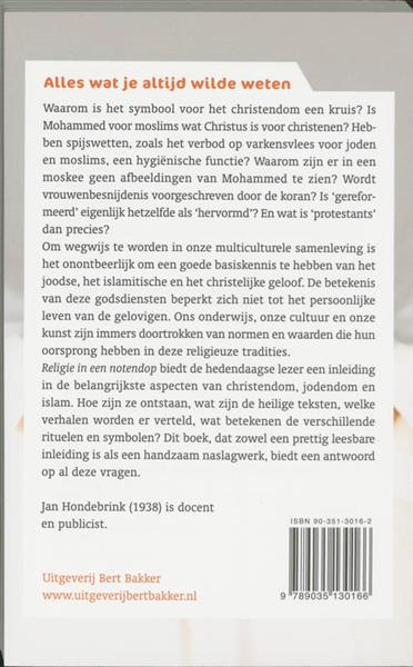 Grote foto religie in en notendop boeken overige boeken