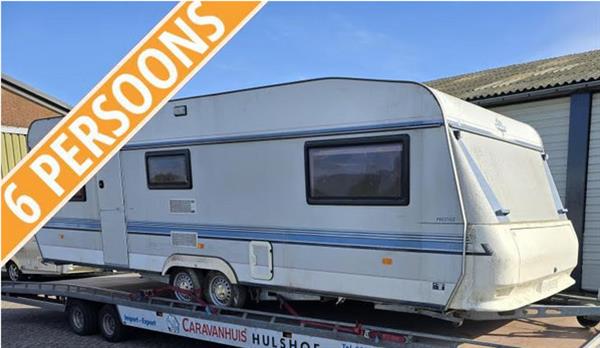 Grote foto hobby prestige 680 1995 uniek in nederland caravans en kamperen caravans