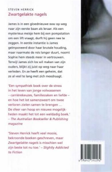 Grote foto zwartgelakte nagels boeken overige boeken