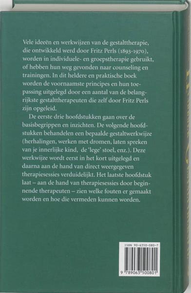 Grote foto handboek gestalttherapie boeken psychologie