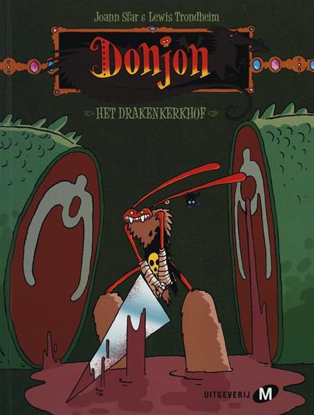 Grote foto het drakenkerkhof donjon avondschemer 101 boeken stripboeken