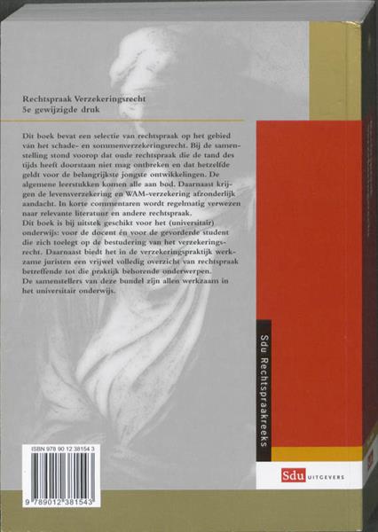 Grote foto rechtspraak verzekeringsrecht boeken wetenschap