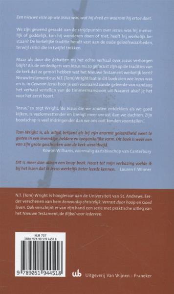 Grote foto gewoon jezus boeken overige boeken