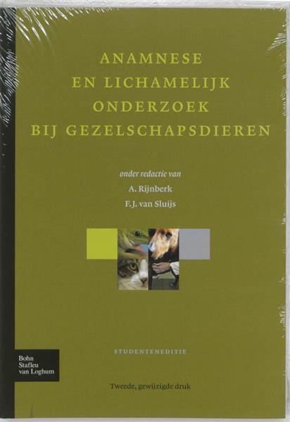 Grote foto anamnese lichamelijk onderzoek gezelschapsdieren boeken wetenschap