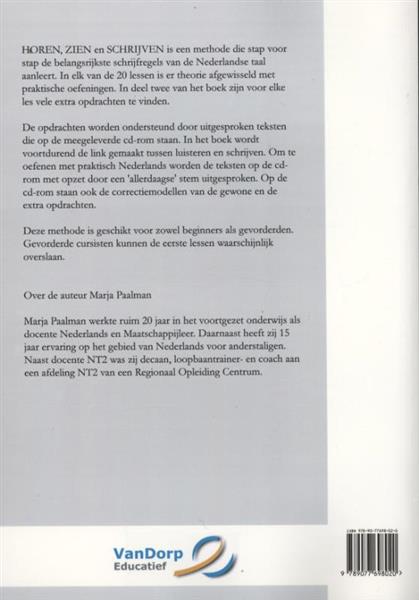 Grote foto horen zien en schrijven boeken overige boeken