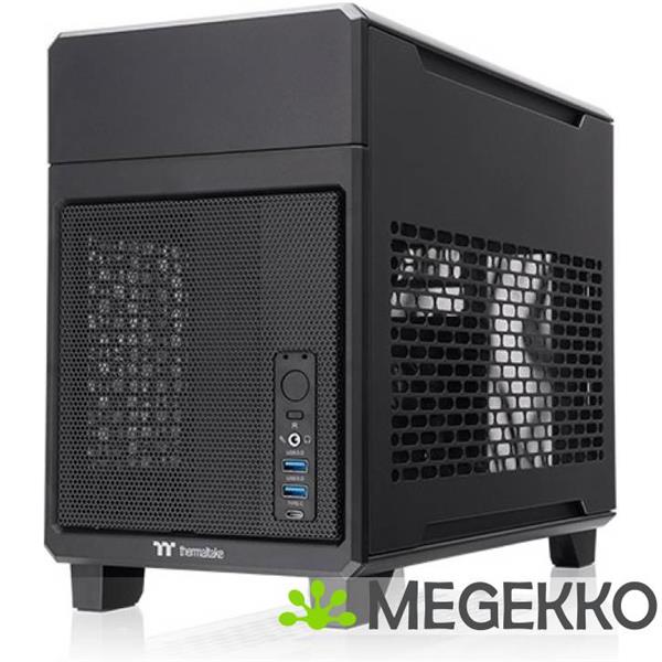 Grote foto thermaltake tr100 mini tower zwart computers en software behuizingen en kasten