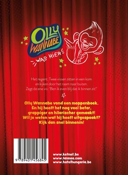 Grote foto het grote moppenboek van olly wannabe ketnet boeken overige boeken