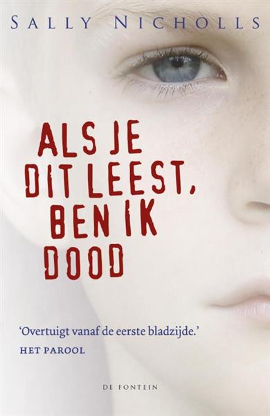 Grote foto als je dit leest ben ik dood boeken jeugd 13 jaar en ouder