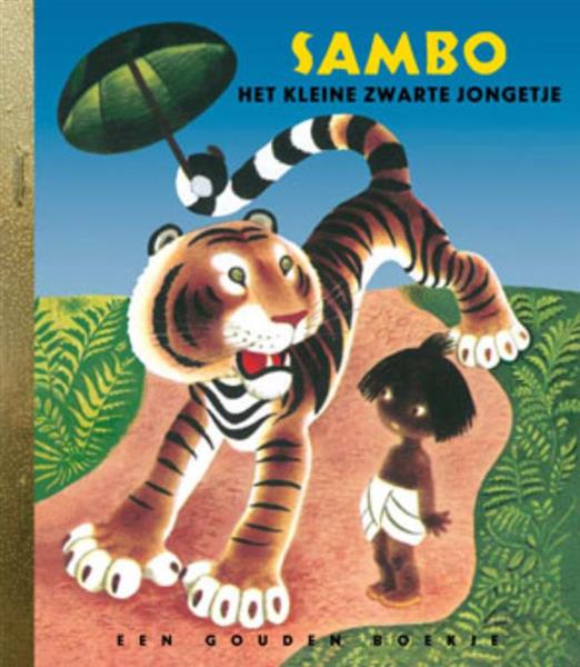 Grote foto sambo het kleine zwarte jongetje gouden boekjes boeken jeugd 13 jaar en ouder