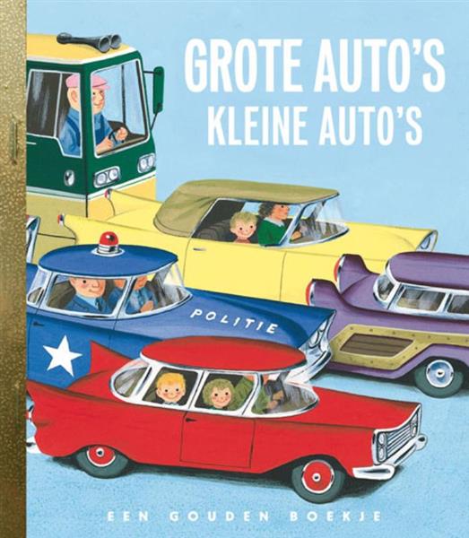 Grote foto grote autos kleine auto gouden boekjes boeken jeugd 13 jaar en ouder