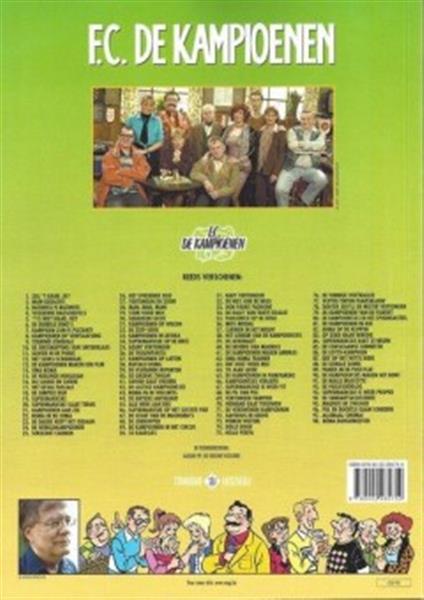 Grote foto boma burgemeester f.c. de kampioenen 98 boeken stripboeken