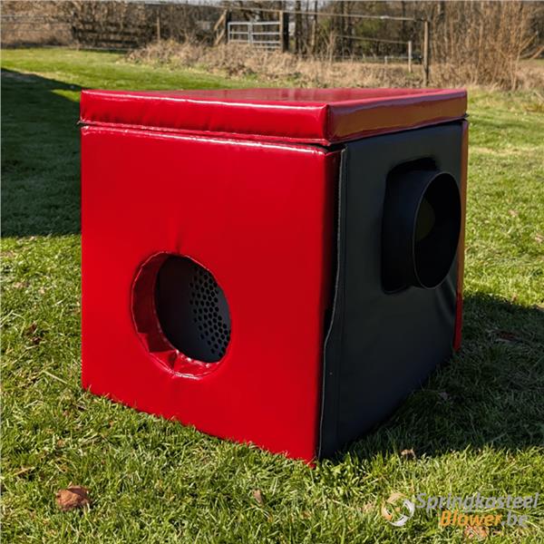 Grote foto geluidsreductiebox voor springkasteelblower hobby en vrije tijd feestartikelen verhuur