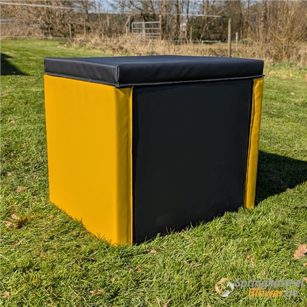 Grote foto geluidsreductiebox voor springkasteelblower hobby en vrije tijd feestartikelen verhuur