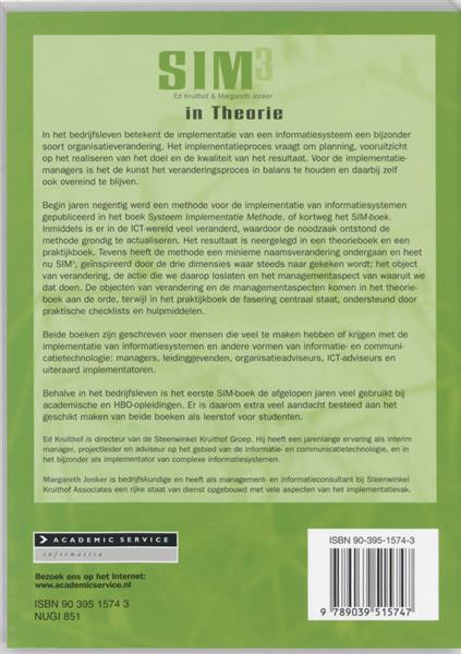 Grote foto sim 3 in theorie boeken informatica computer