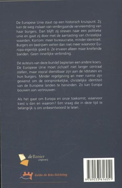 Grote foto europa op een kruispunt reflectorreeks 1 boeken overige boeken
