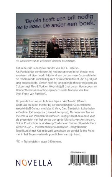 Grote foto jan j. pieterse kat in de zak puntdichten en andere voorleesteksten light verse en plezierdich boeken overige boeken