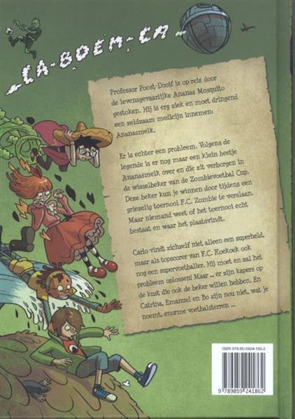 Grote foto zombie voetbal zorgen de avonturen van carlo cabana boeken jeugd 13 jaar en ouder