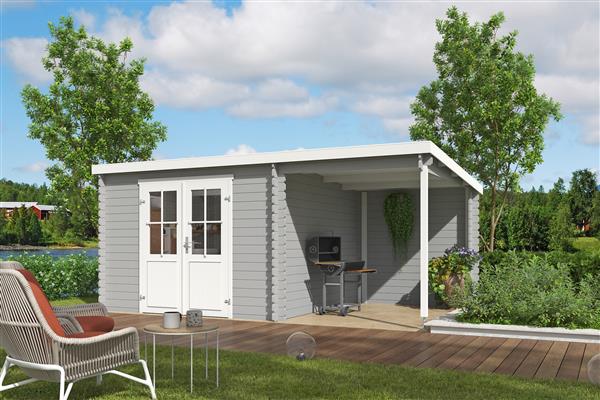 Grote foto blokhut met overkapping tampa 481x292 tuin en terras tuinhuisjes en blokhutten